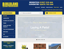 Tablet Screenshot of buildland.co.uk